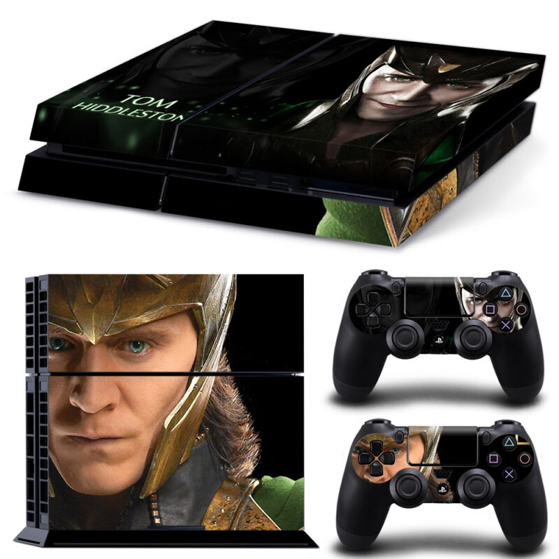 Tom Hiddleston PS4 Skin Sticker