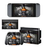 Jack Daniels Whiskey Decal Cover For Nintendo Switch & Nintendo Switch OLED