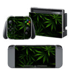 Cannabis Leaves Decal Cover For Nintendo Switch & Nintendo Switch OLED