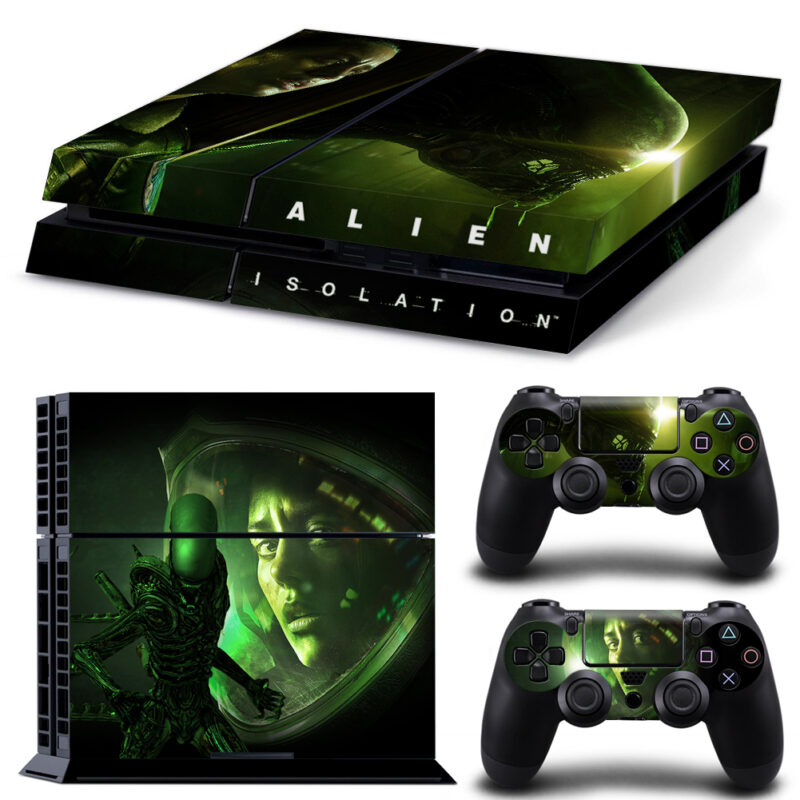 Alien: Isolation Game Skin Sticker Cover For PS4 And Controllers