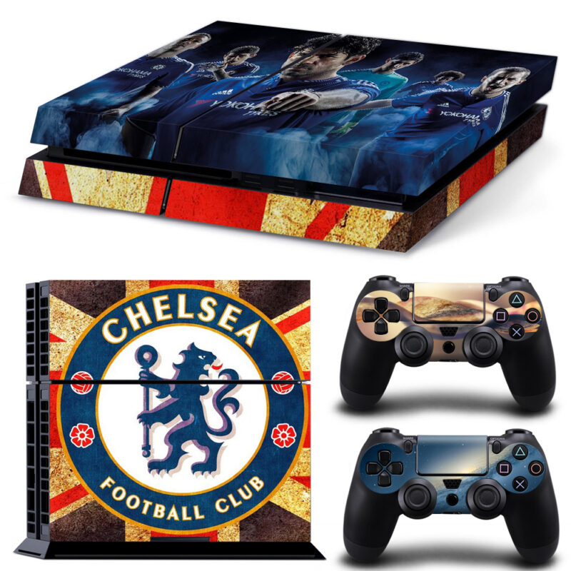 Chelsea Football Club Skin Sticker For PS4 And Controllers