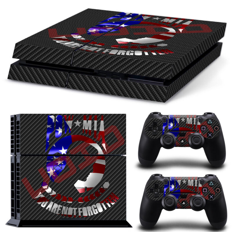 Pow*Mia You Are Not Forgotten Patch PS4 Skin Sticker