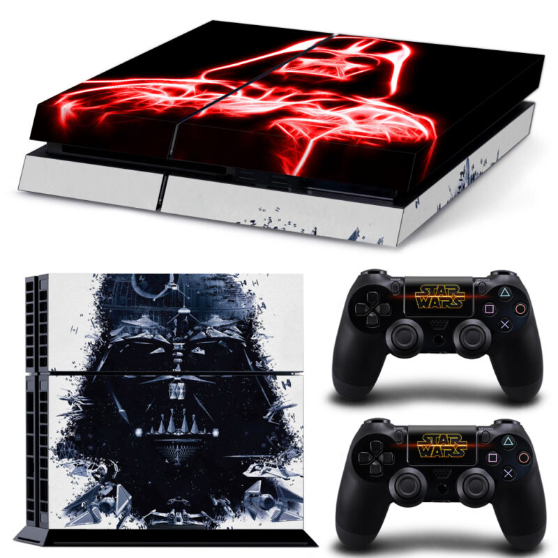 Star Wars Red Darth Vader PS4 Skin Sticker