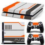 Vinyl Gear Faceplate PS4 Skin Sticker