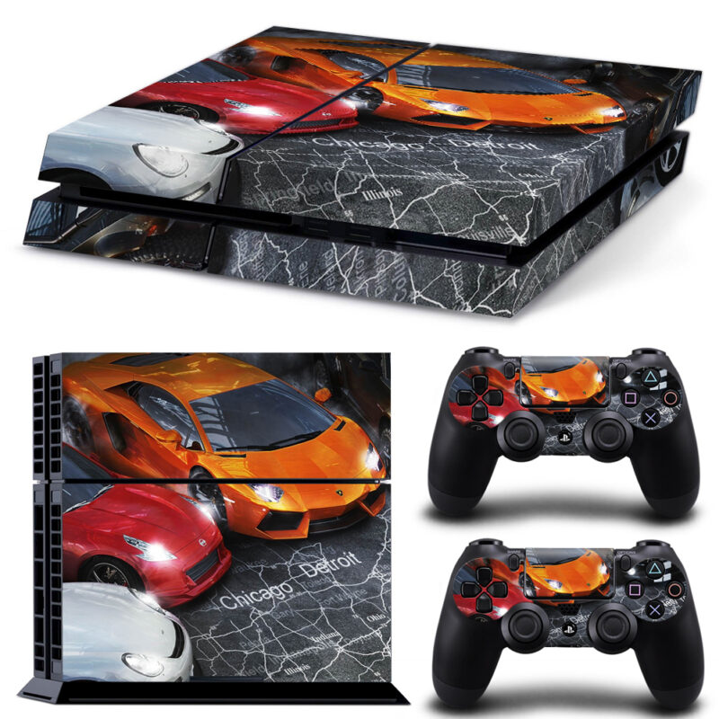 The Crew Game PS4 Skin Sticker