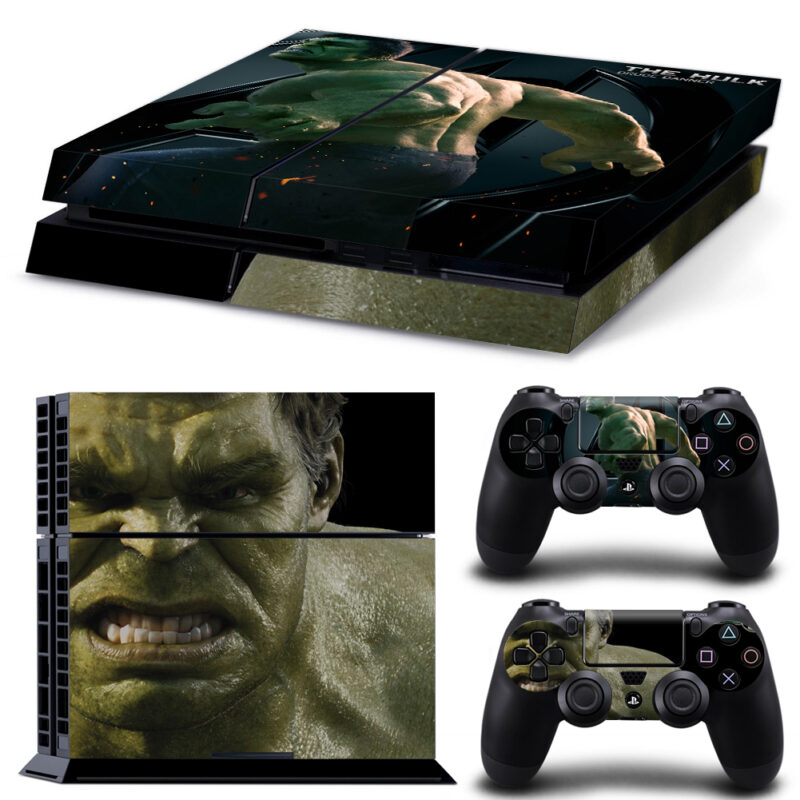 The Hulk Bruce Banner PS4 Skin Sticker