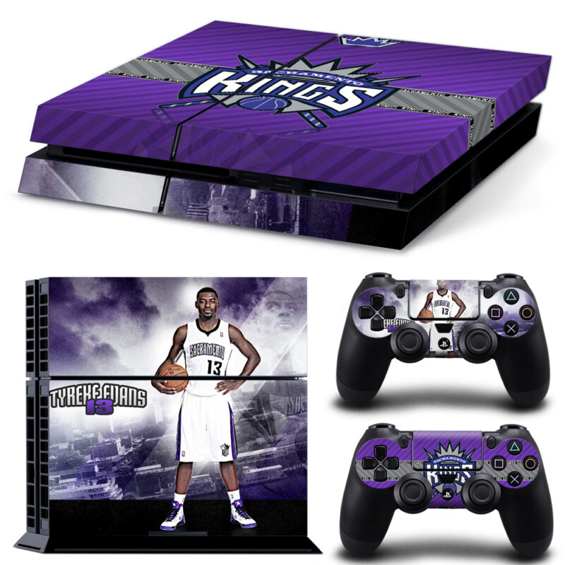 Sacramento Kings Tyreke Evans PS4 Skin Sticker