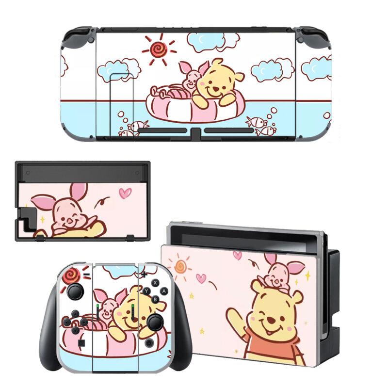 Winnie The Pooh Skin Sticker For Nintendo Switch OLED & Nintendo Switch