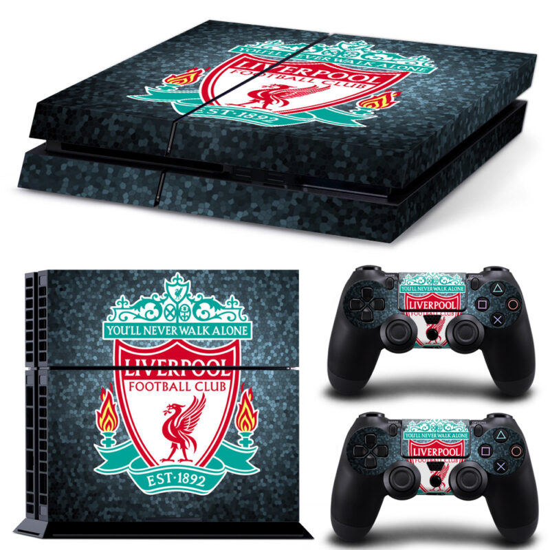 Liverpool Football Club Skin Sticker For PS4 And Controllers