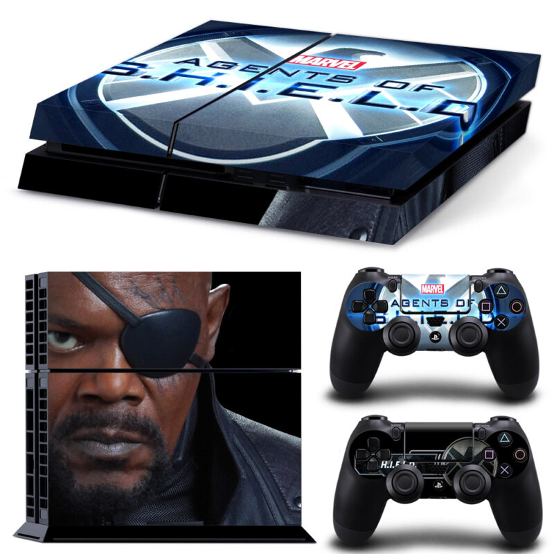 Marvel Agents Of S.H.I.E.L.D. PS4 Skin Sticker