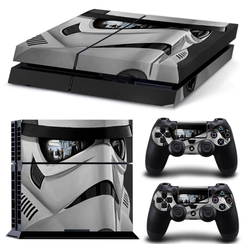 Star Wars Stormtrooper PS4 Skin Sticker Design 4