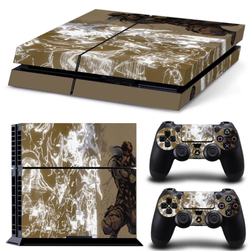 Metal Gear Solid Game PS4 Skin Sticker