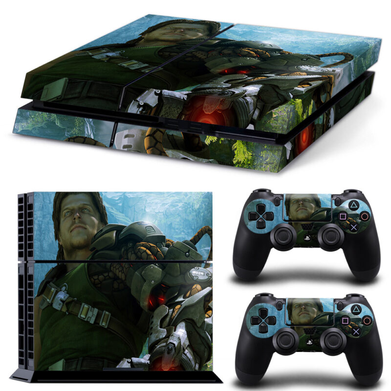 Nathan Spencer Bionic Commando PS4 Skin Sticker