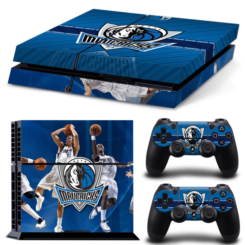 Dallas Mavericks PS4 Skin Sticker