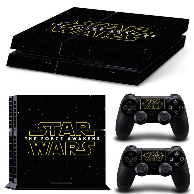 Star Wars The Force Awakens Skin Sticker For PS4 And Controllers