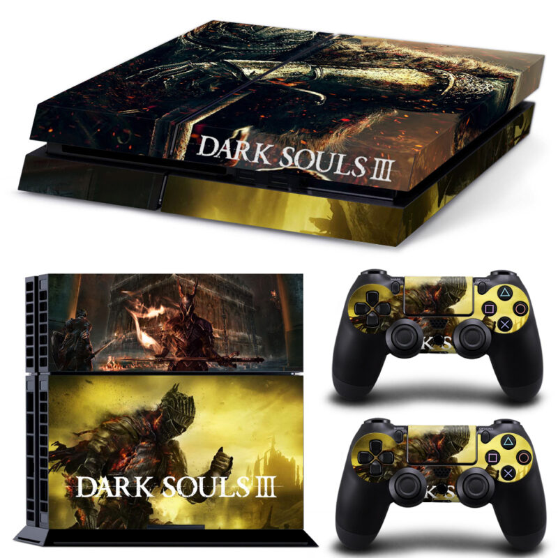 Dark Souls III Game PS4 Skin Sticker