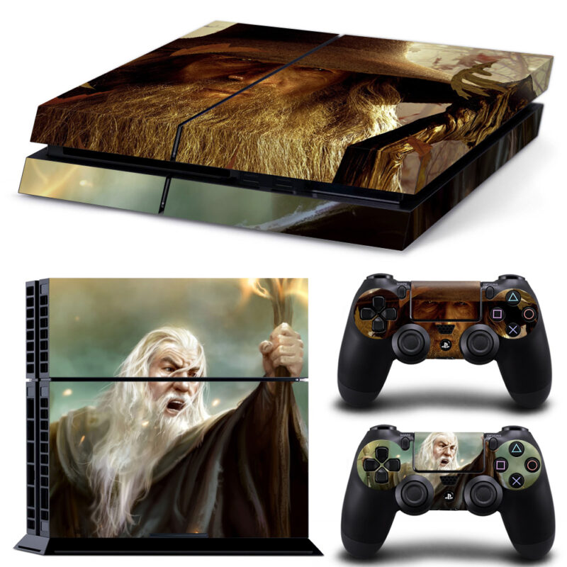 Lord Of The Rings Gandalf PS4 Skin Sticker