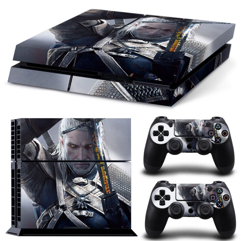 The Witcher 3: Wild Hunt PS4 Skin Sticker Design 4