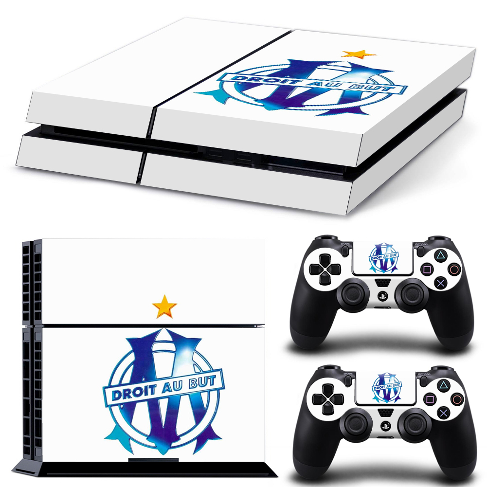 Olympique De Marseille Droit Au But PS4 Skin Sticker