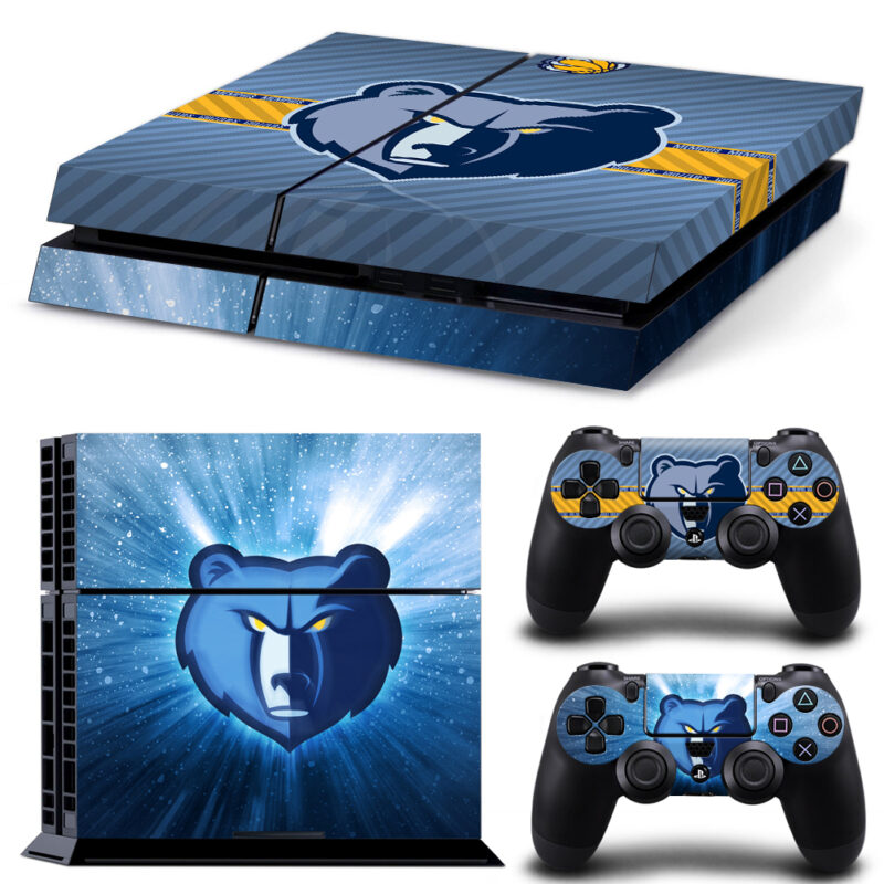 Memphis Grizzlies PS4 Skin Sticker