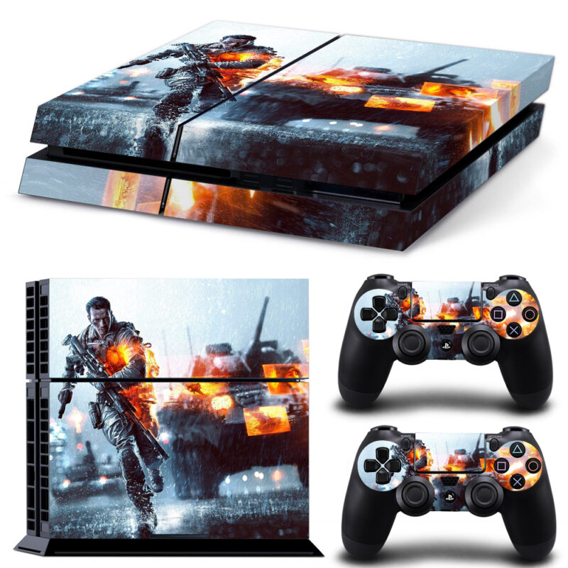 Battlefield 4 Game PS4 Skin Sticker Design 2