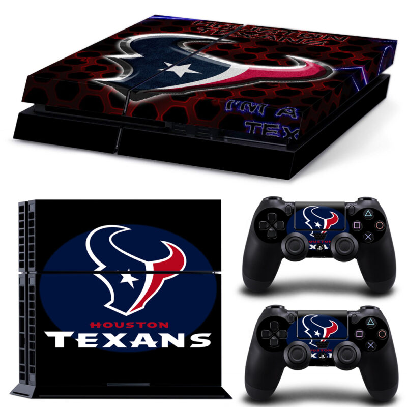 Houston Texans PS4 Skin Sticker