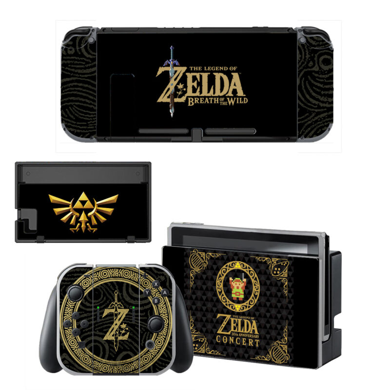 The Legend Of Zelda Breath Of The Wild Skin Sticker For Nintendo Switch OLED & Nintendo Switch Design 5