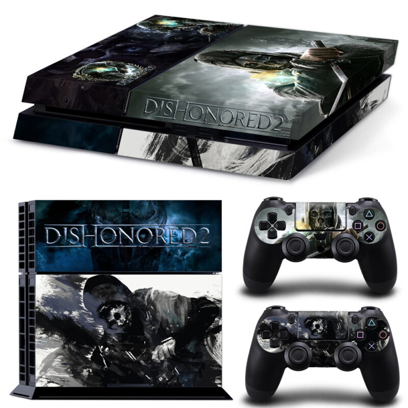 Dishonored 2 Game PS4 Skin Sticker