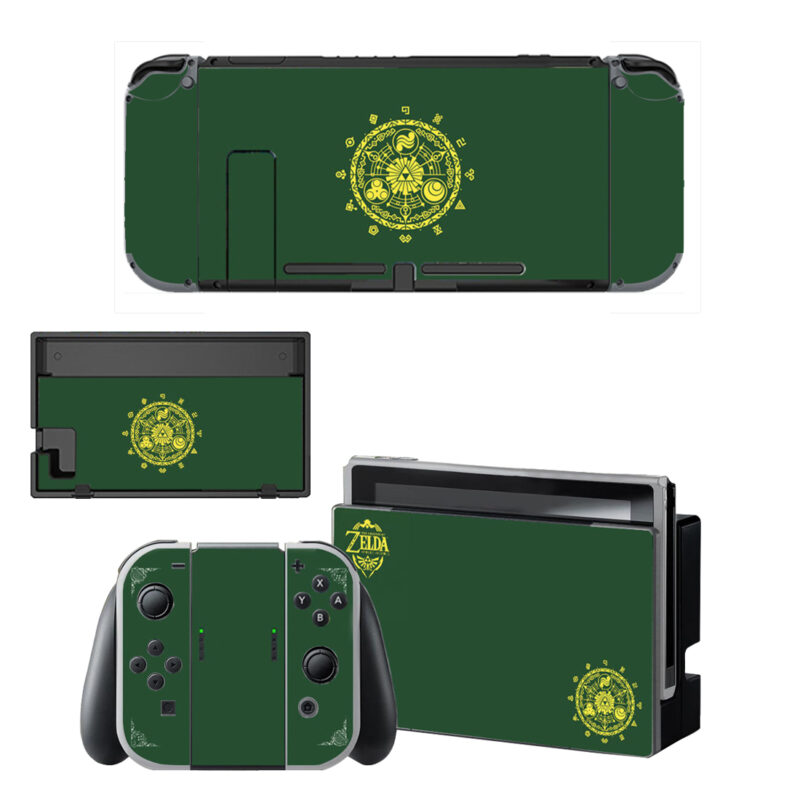 The Legend Of Zelda Hyrule Historia Skin Sticker For Nintendo Switch OLED & Nintendo Switch