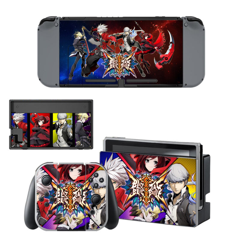 BlazBlue Cross Tag Battle Decal Cover For Nintendo Switch OLED & Nintendo Switch