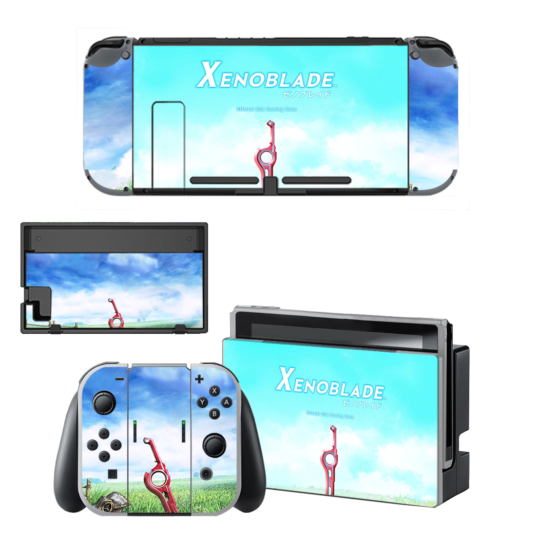 Xenoblade Chronicles Decal Cover For Nintendo Switch OLED & Nintendo Switch Design 3