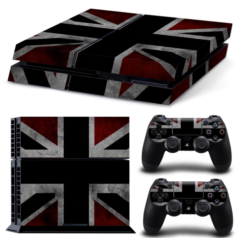 Flag Of UK PS4 Skin Sticker