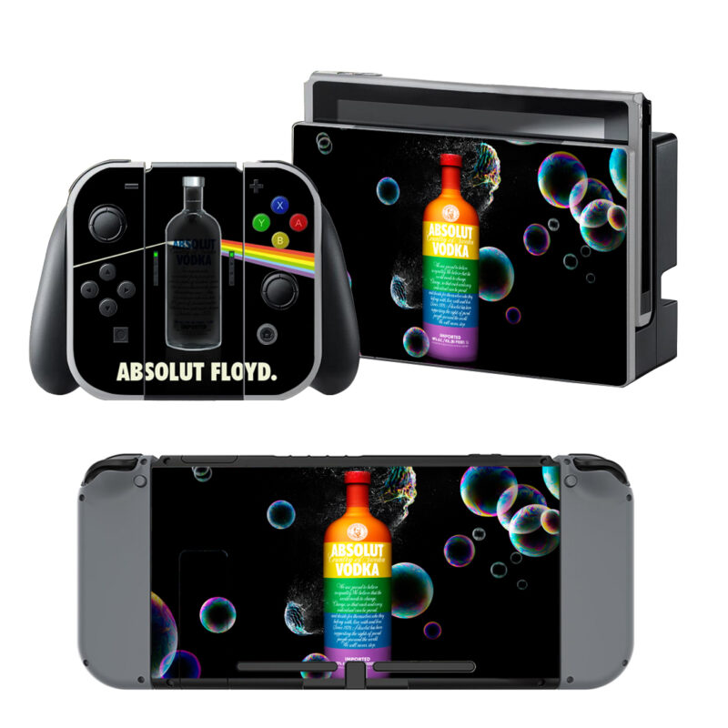 Absolut Floyd And Absolut Vodka Decal Cover For Nintendo Switch & Nintendo Switch OLED