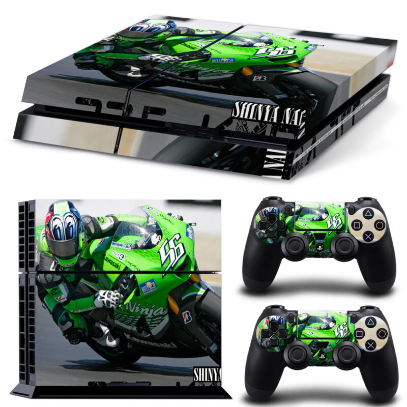 Nakano Leaves Kawasaki PS4 Skin Sticker