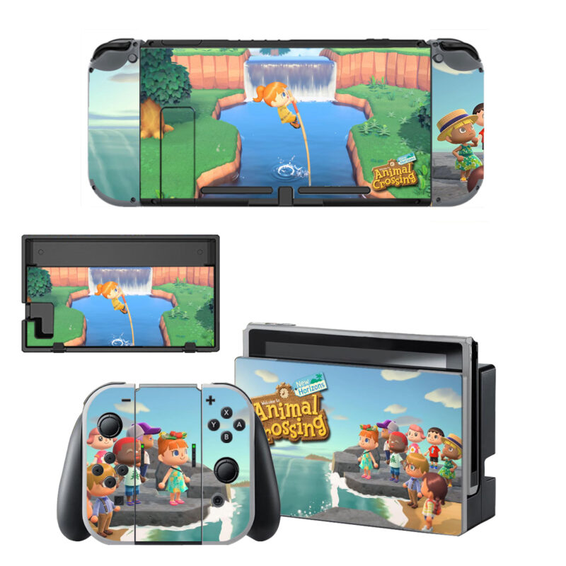 Animal Crossing: New Horizons Skin Sticker For Nintendo Switch OLED & Nintendo Switch Design 2