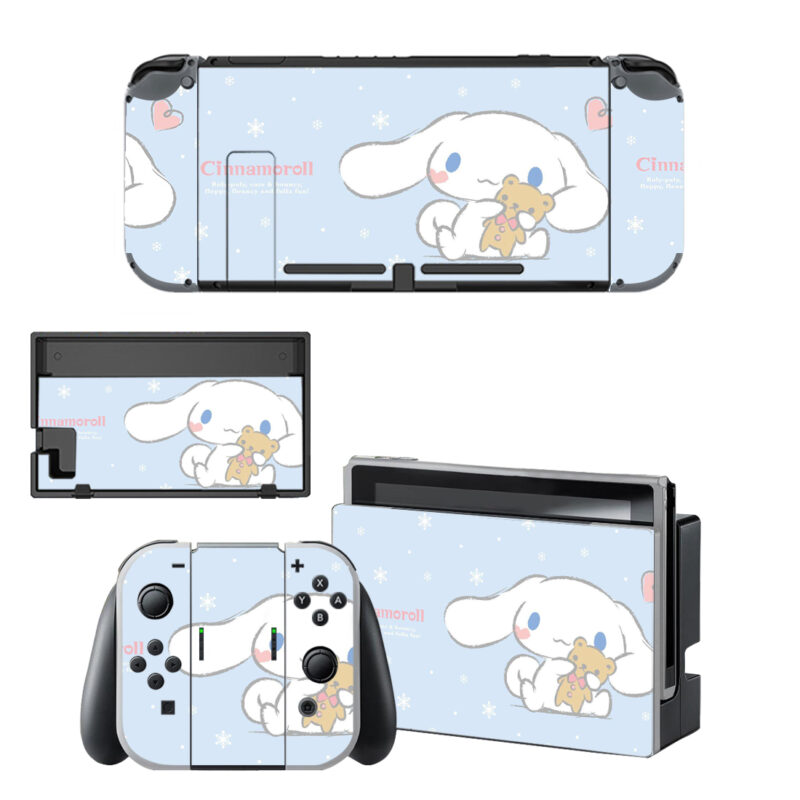 Cinnamoroll Decal Cover For Nintendo Switch OLED & Nintendo Switch