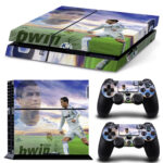 Cristiano Ronaldo In Bwin Jersey PS4 Skin Sticker