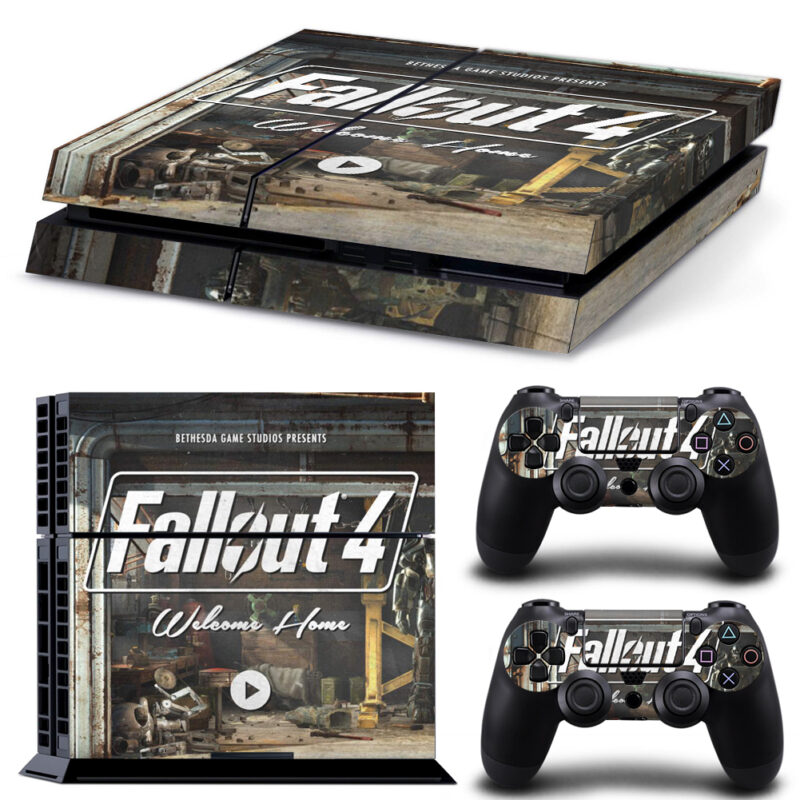 Fallout 4 Game PS4 Skin Sticker Design 4