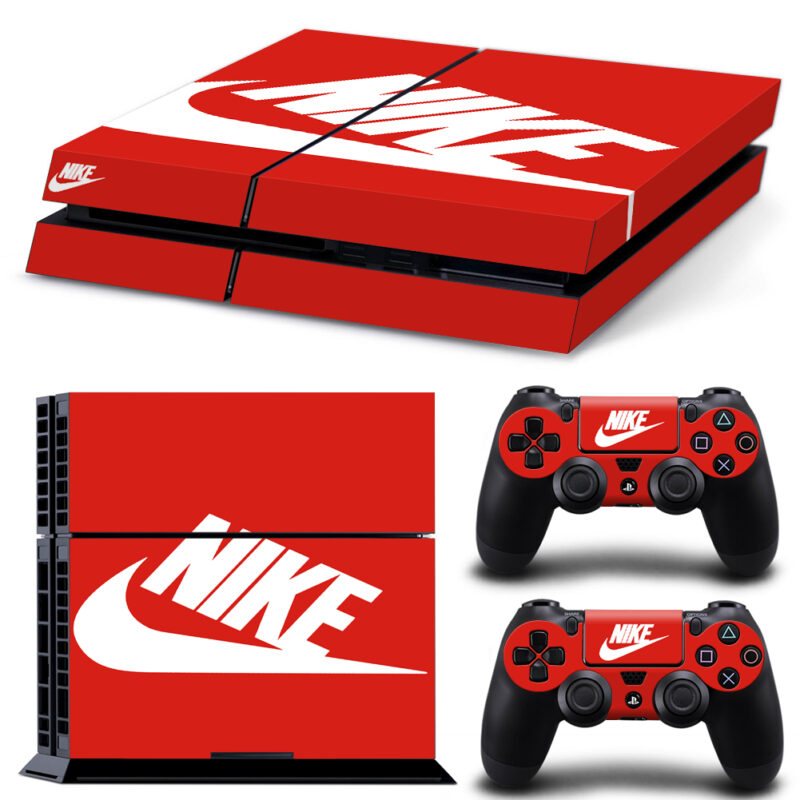 Nike Red PS4 Skin Sticker