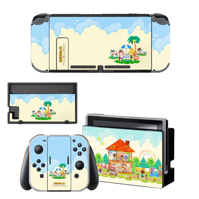 Animal Crossing: Happy Home Designer Skin Sticker For Nintendo Switch OLED & Nintendo Switch Design 4