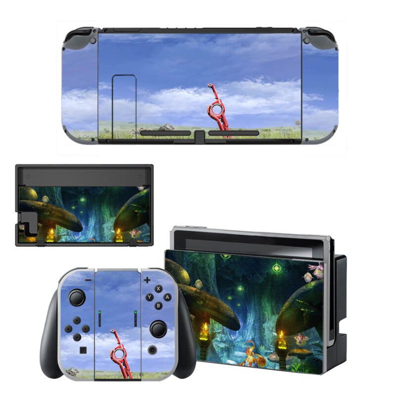 Xenoblade Chronicles Decal Cover For Nintendo Switch OLED & Nintendo Switch Design 1