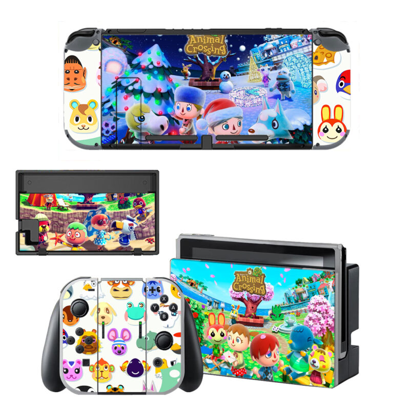 Animal Crossing Skin Sticker For Nintendo Switch OLED & Nintendo Switch Design 5