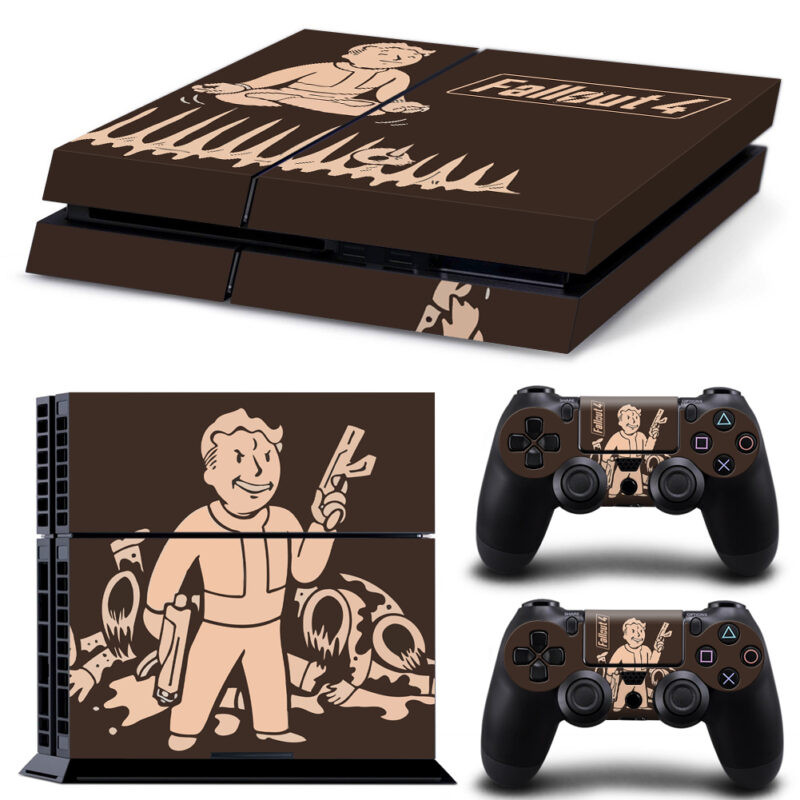 Fallout 2 Vault Boy Game PS4 Skin Sticker