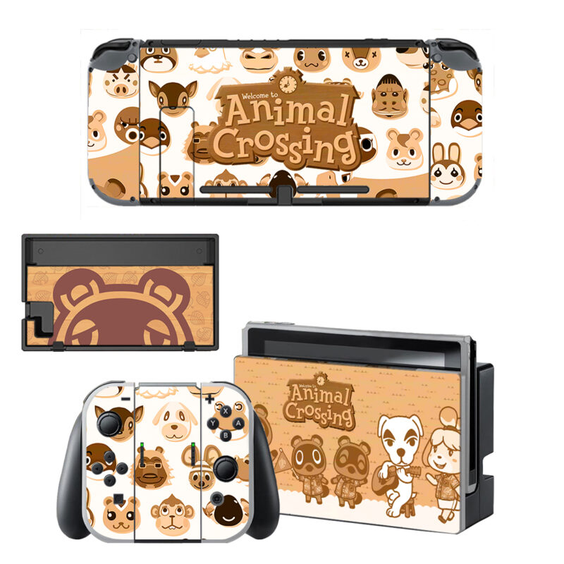 Animal Crossing Skin Sticker For Nintendo Switch OLED & Nintendo Switch Design 8