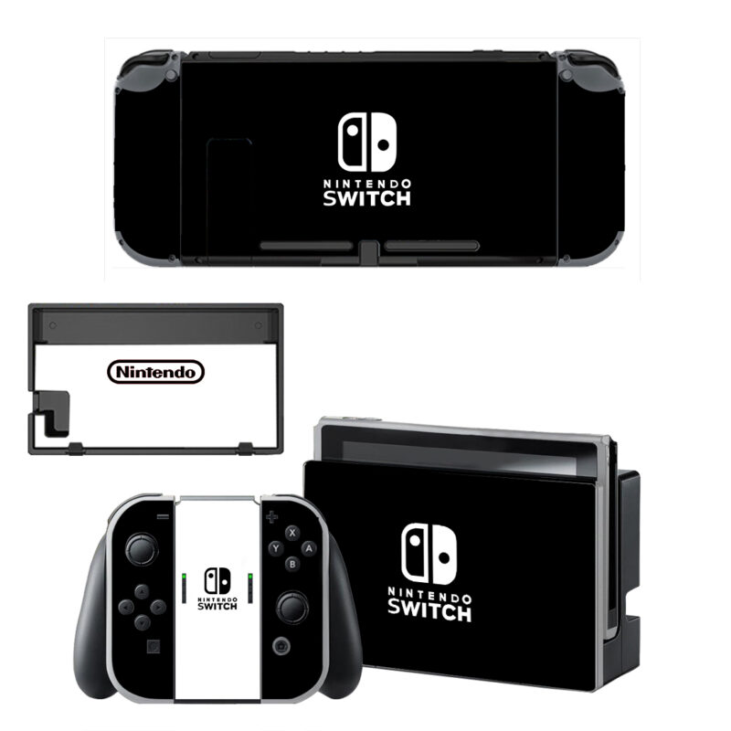 Black And White Decal Cover For Nintendo Switch OLED & Nintendo Switch