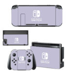 Light Purple Skin Sticker For Nintendo Switch OLED & Nintendo Switch