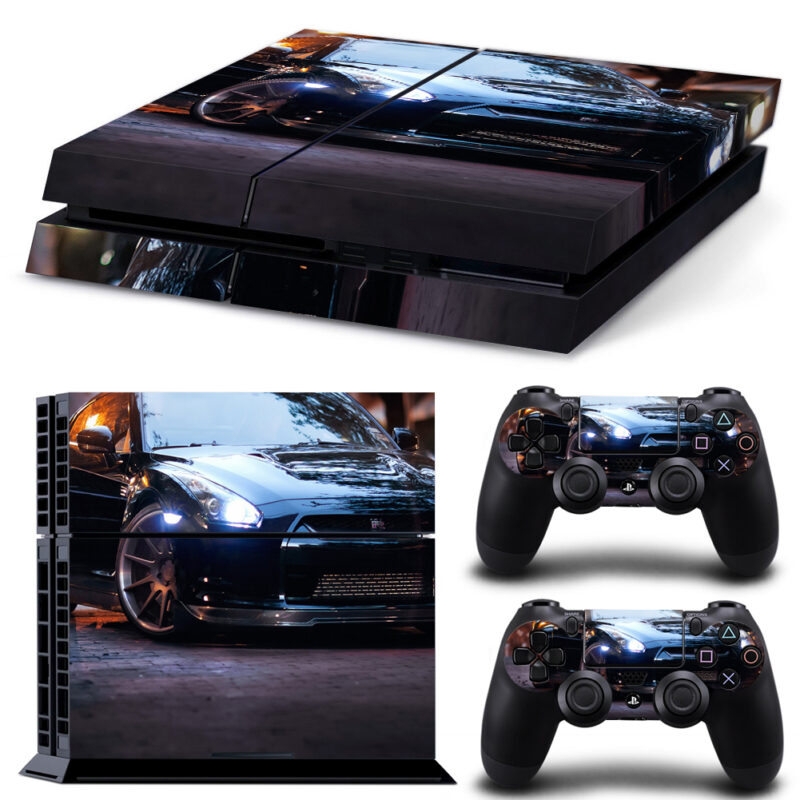 Nissan GT-R PS4 Skin Sticker