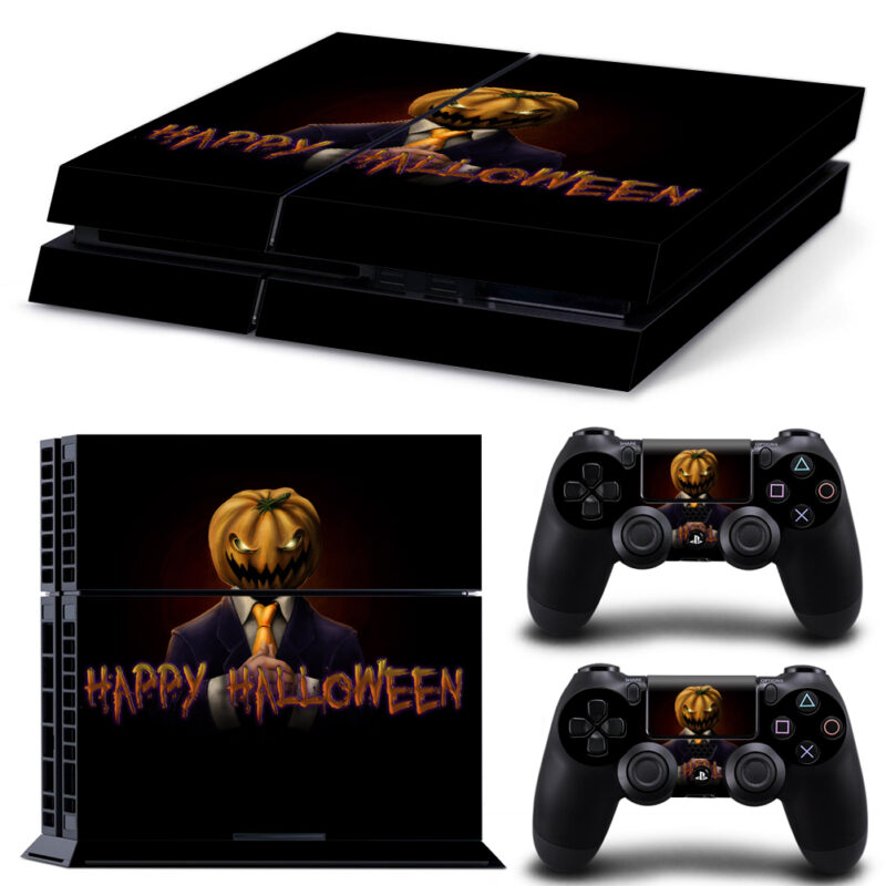 Happy Halloween PS4 Skin Sticker