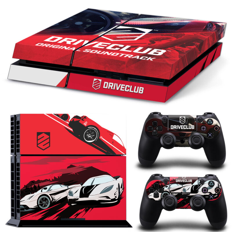 Driveclub Game PS4 Skin Sticker