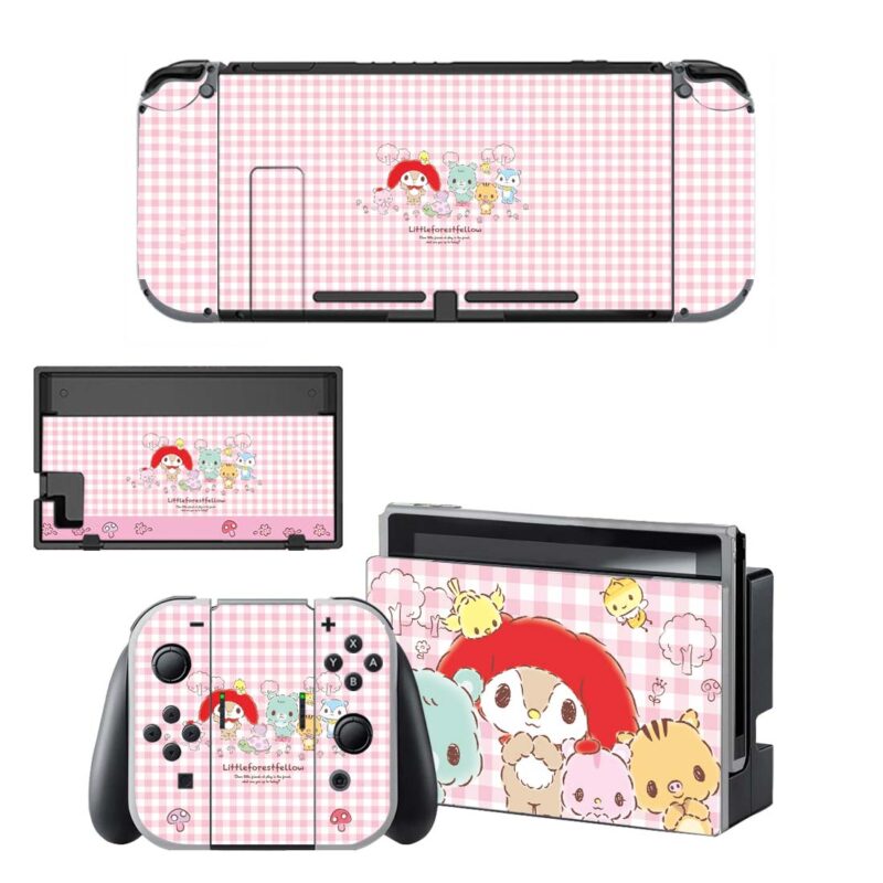 Little Forest Fellow Decal Cover For Nintendo Switch OLED & Nintendo Switch